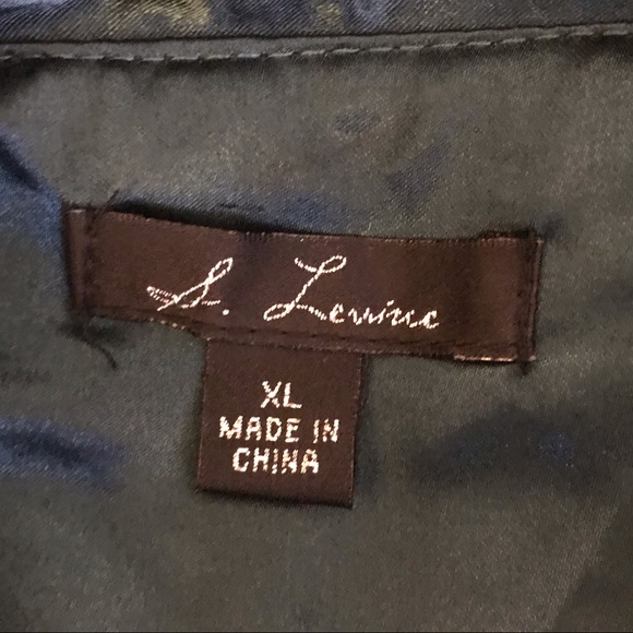 S Levine, Sequined Jacket, Size XL, green color - Picture 4 of 15